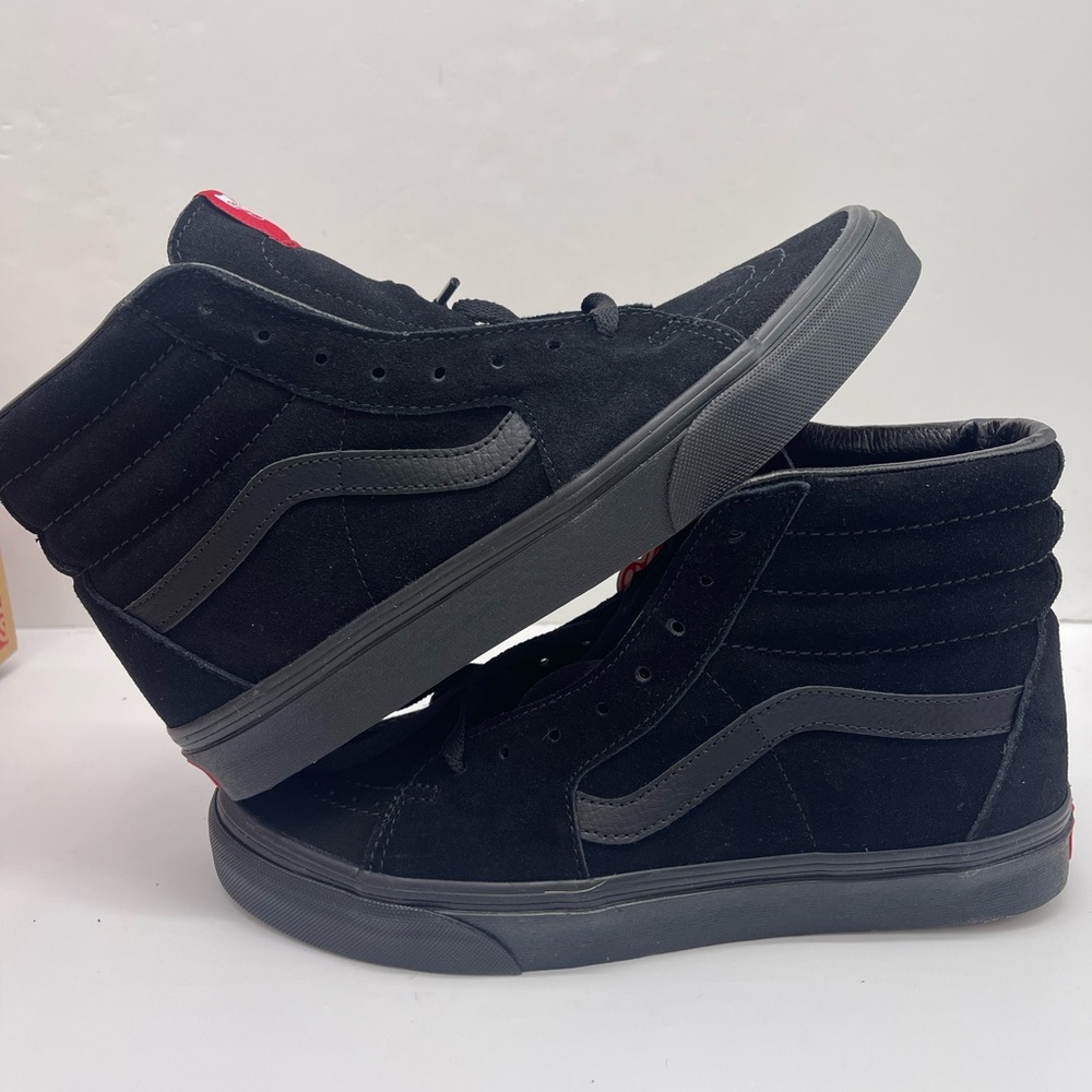 Vans Sk8-Hi 'Black Suede'
 Men's Black High-Top Sneakers - Picture 12 of 16